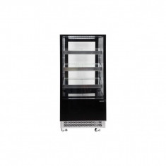 Vitrina frigorifica cu refrigerare 300L negru Yato YG-05040