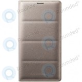 Portofel Samsung Galaxy Note 4 Flip auriu camel EF-WN910BEEGWW