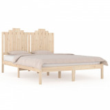 Cadru de pat, 120x200 cm, lemn masiv de pin