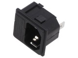 Conector Alimentare AC 10A 250V IEC 60320