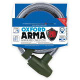 Anti-furt cu lacăt ARMA20 OXFORD colour silver 9000mm x 22mm