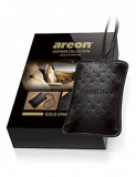 Odorizant auto din piele Areon Leather Collection, Gold Star