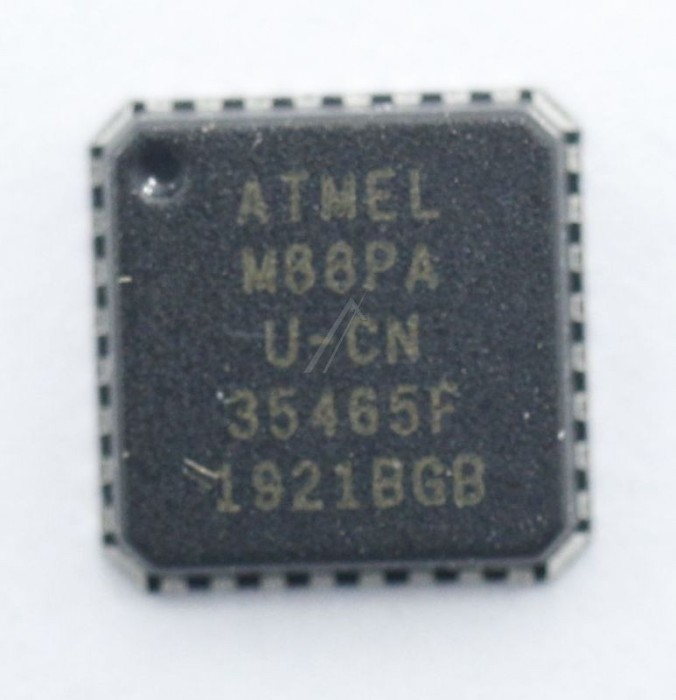 MCU, 8BIT, AVR, 8K FLASH, 32MLF ATMEGA88PA-MU MICROCHIP