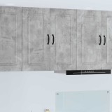 vidaXL Dulap de bucătărie Kalmar Gri din beton 80 x 31 x 80 cm 884707