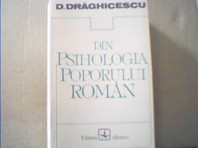 psihologia poporului roman draghicescu