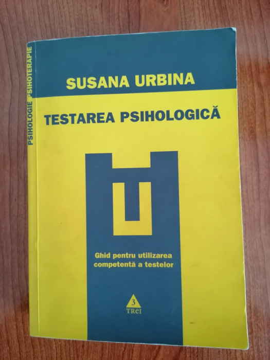 Susana Urbina, Testarea psihologică