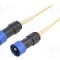 Conector fibra optica, {{Subtip conector}}, 1 pini, BULGIN - PXF4054CAA