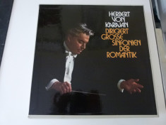 Grosse sinfonien der romantik - Karajan - 14 vinil box foto