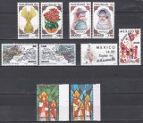 Mexic 1980,1981,1982,1983,1984 - Crăciun, 5 Serii, MNH