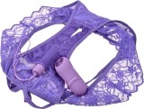 Cumpara ieftin Bikini cu Glont Vibrator, 20 Moduri Vibratii, Remote Control, Mov, S-L