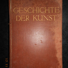 RICHARD HAMANN - GESCHICHTE DER KUNST / ISTORIA ARTEI (1932, editie cartonata)