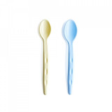 Cumpara ieftin Set 2 lingurite pentru copii BabyJem (Culoare: Bleu)