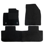 Set covorase auto mocheta Mg S5 Ev 2025-&amp;gt;, Negru, 3 buc. AutoDrive ProParts