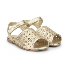 Sandale Fete BIBI Mini Me Gold 22 EU