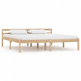 Cadru de pat, 180 x 200 cm, lemn masiv de pin GartenMobel Dekor, vidaXL
