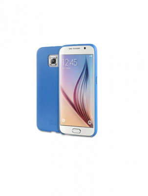 Husa Silicon Samsung Galaxy S6 g920 Thin Back Case Blue foto