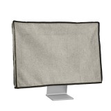 Husa Kwmobile pentru monitor de 24-26 inch, Maro deschis, Textil, KWM000017VF003C