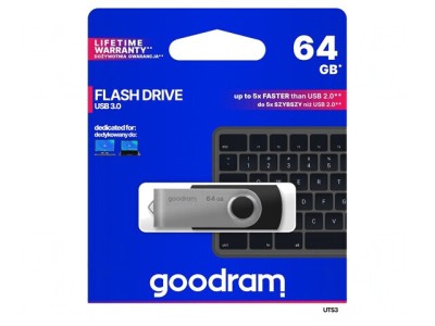 Stick USB 3.0 64GB Negru foto