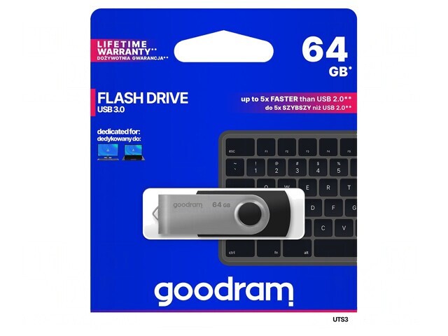 Stick USB 3.0 64GB Negru