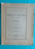 Ioan Kalinderu &ndash; Literatii oposanti sub Cesar ( 1898 )