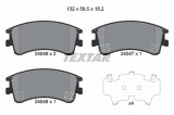 Set placute frana TEXTAR 2404601