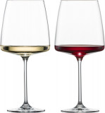 Set 2 pahare vin Zwiesel Glas Vivid Senses Velvety &amp; Luscious cristal Tritan 710ml