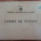 QW13 25 - 1957 - Carnet student - Institutul pedagogic Maxim Gorki