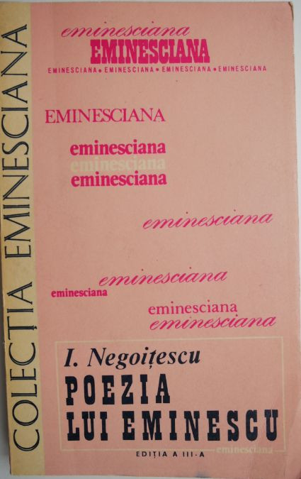 Poezia lui Eminescu &ndash; I. Negoitescu