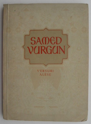 Versuri alese &amp;ndash; Samed Vurgun foto