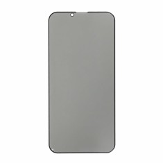 Folie de sticla securizata DEPOX&reg; pentru protectie compatibila iPhone 13/13 Pro, 3D, Anti-spy, neagra, acoperire full-cover