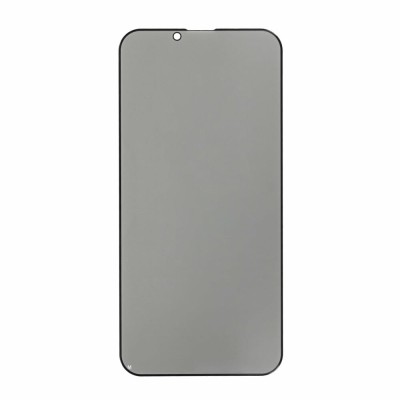 Folie de sticla securizata DEPOX&amp;reg; pentru protectie compatibila iPhone 13/13 Pro, 3D, Anti-spy, neagra, acoperire full-cover foto