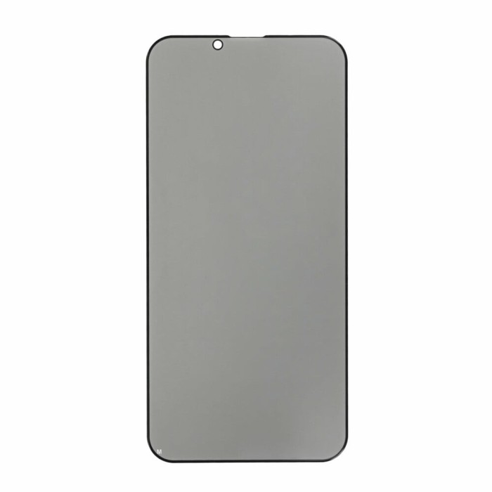 Folie de sticla securizata DEPOX&reg; pentru protectie compatibila iPhone 13/13 Pro, 3D, Anti-spy, neagra, acoperire full-cover