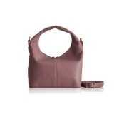 Cumpara ieftin Poșetă Piele Naturală Mitsi Blush, Made in Greece, Curea Detașabilă, 24x22x12 cm, Damă, Elegantă