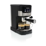 Cafetiera Espressor Princess CM2278, 1100W, 1.25L, 20 Bar, Negru, Cafea Rasnita, Oprire Automata, Usor de Curatat