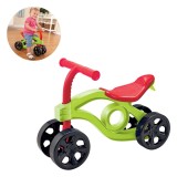 Bicicletă de echilibru pentru prescolari &ndash; Cadru verde lime și detalii roșii, CMCLASS