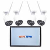 Aproape nou: Kit supraveghere video PNI House WiFi680 - 4 camere Full HD Wi-Fi si m