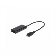 Adaptor Gembird HDMI Female - microUSB 2.0 Male 5-pin MHL foto