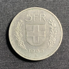 Moneda 5 franci 1988 Elvetia