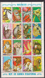 Guineea Ecuatoriala 1975 fauna maimute MI 720-735 kleib. MNH, Nestampilat