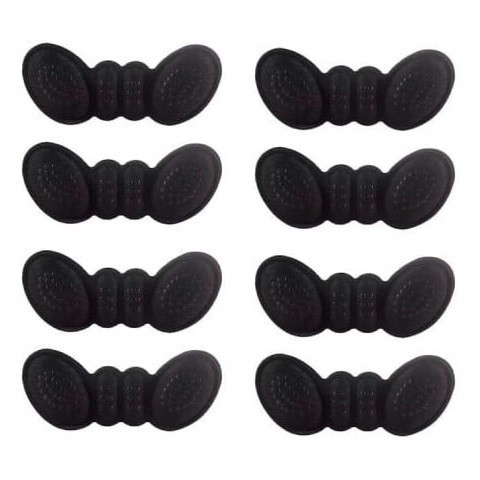 Set 8 branturi de calcaie pentru diverse tipuri de incaltaminte, Negru