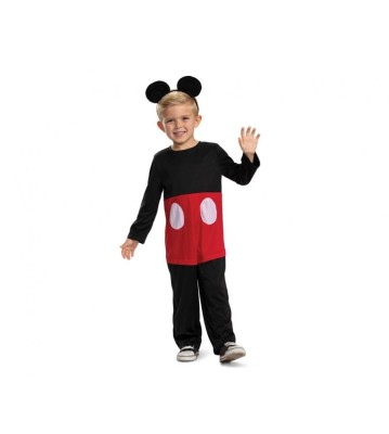 Costum carnaval pentru copii Mickey Mouse Classic ( licentiat), marime S (5-6 ani) foto