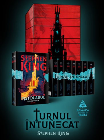 Pachet Turnul &Icirc;ntunecat 8 vol. (ediție de colecție sprayed edges)