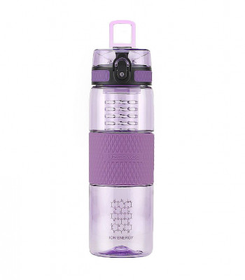 Sticla apa Uzspace Tritan, fara BPA cu capac 700ml violet Handy KitchenServ foto