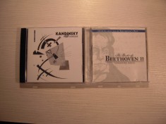LOT de 2 CD muzica clasica - KANDINSKI et la musique si Beethoven - The best II