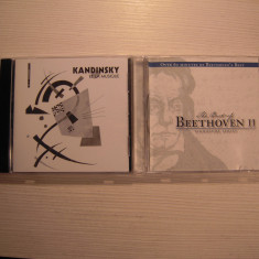LOT de 2 CD muzica clasica - KANDINSKI et la musique si Beethoven - The best II