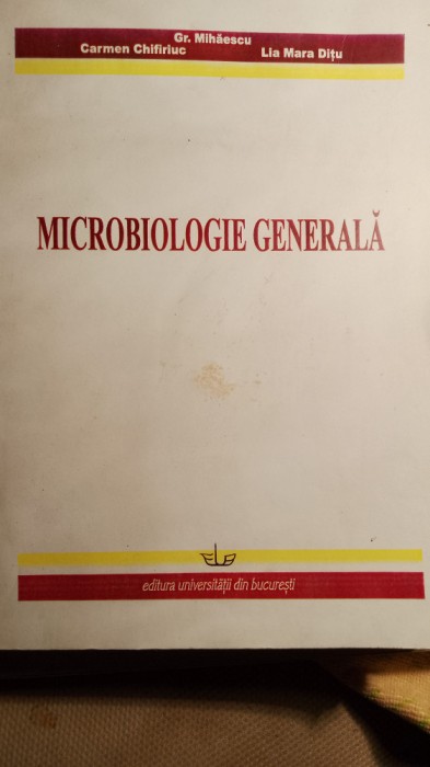 Microbiologie general,gr mihaescu / 2052