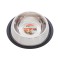Castron din inox pentru c&acirc;ini, &Oslash;16&nbsp;cm, 450&nbsp;ml