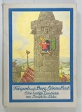 KASPERLE AUF BURG HIMMELHOCH ( KASPERLE IN ORASUL DIN INALTUL CERULUI ) von JOSEPHINE SIEBE , TEXT IN LIMBA GERMANA CU CARACTERE GOTICE , EDITIE INTE