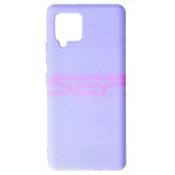 Husa Silicon Lavanda Samsung Galaxy A42 5G, High Copy, Protectie Camera