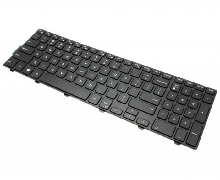 Tastatura Laptop Dell Inspiron 15 5555 Neagra Layout UK-US Fara Iluminare